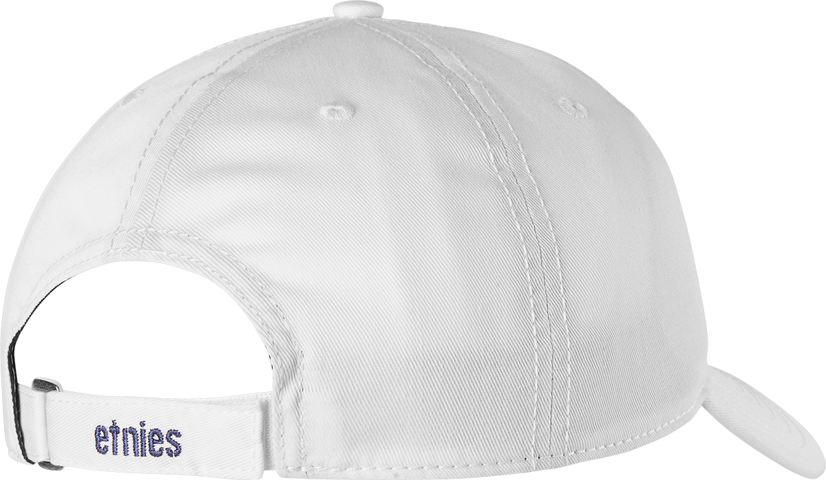 Etnies Mens Aurelien Giraud Snapback White Hat
