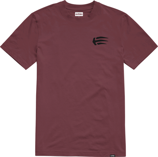 Etnies Boys Joslin Tee Burgundy T-Shirt