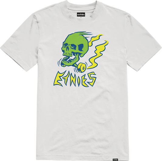 Etnies Boys Skate Skull Tee White T-Shirt