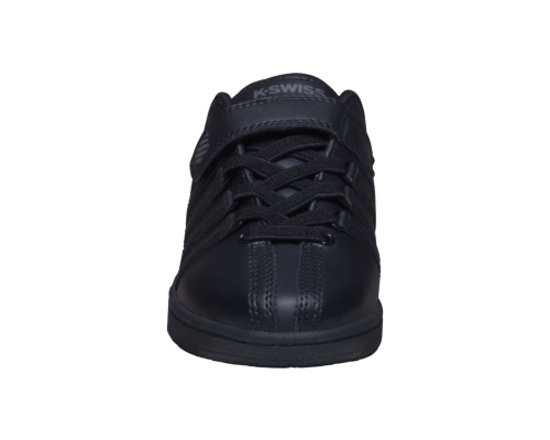 K-Swiss Kids Little Classic Vn Velcro Black Black Shoes