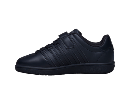 K-Swiss Kids Little Classic Vn Velcro Black Black Shoes