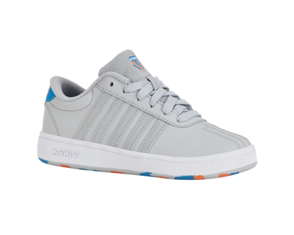 K-Swiss Kids Classic Pro Micro Chip Tangerine Dresden Blue Shoes