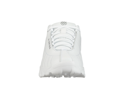 K-Swiss Kids St329 White Silver Shoes