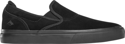 Emerica Mens Wino G6 Slip-On Black Shoes