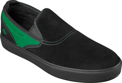 Emerica Mens Wino G6 Slip Cup X Braden Hoban Black Green Shoes