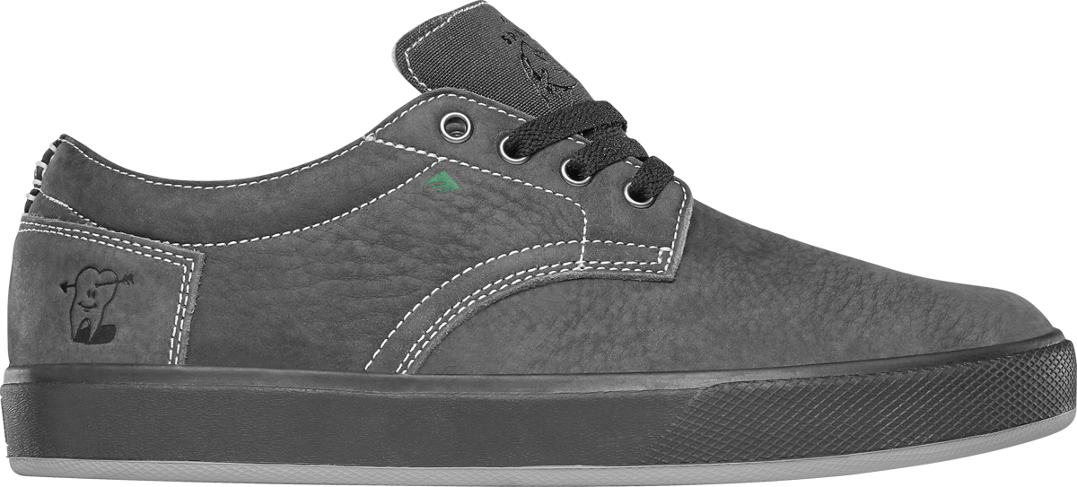 Emerica Mens Spanky G6 Charcoal Shoes
