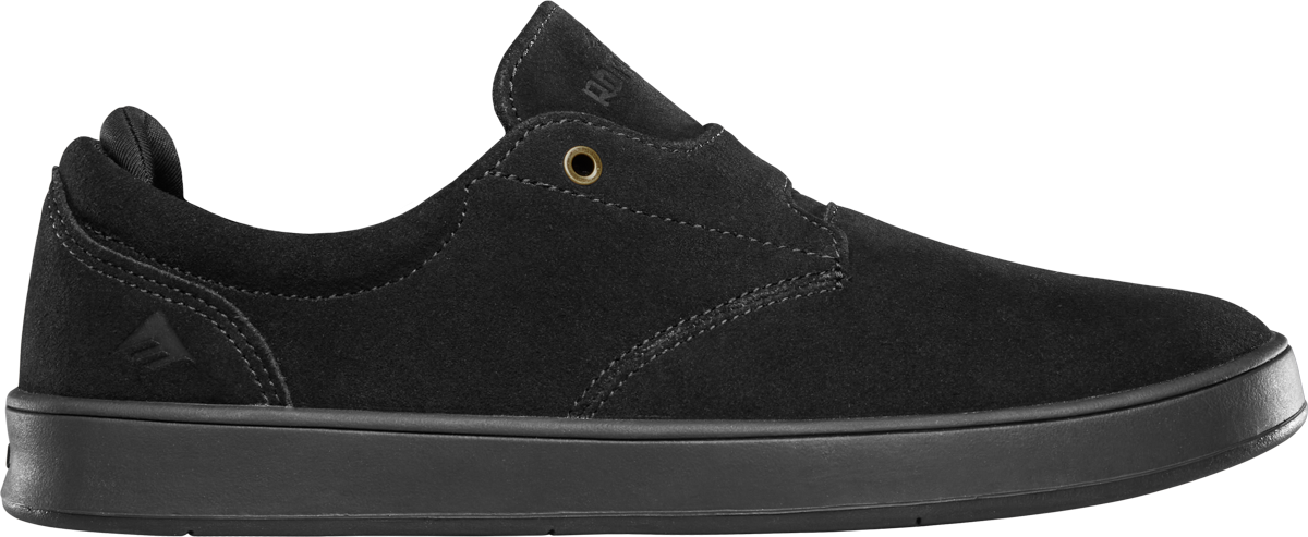 Emerica Mens Romero Skater Black Shoes