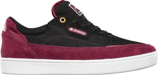 Emerica Mens Gamma X Independent Black Red Shoes