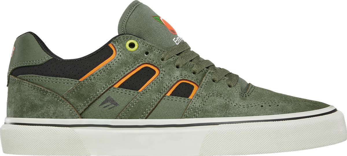 Emerica Mens Tilt G6 Vulc X Oj Olive Shoes