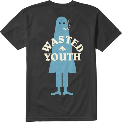 Emerica Mens Wasted Tee Black T-Shirt