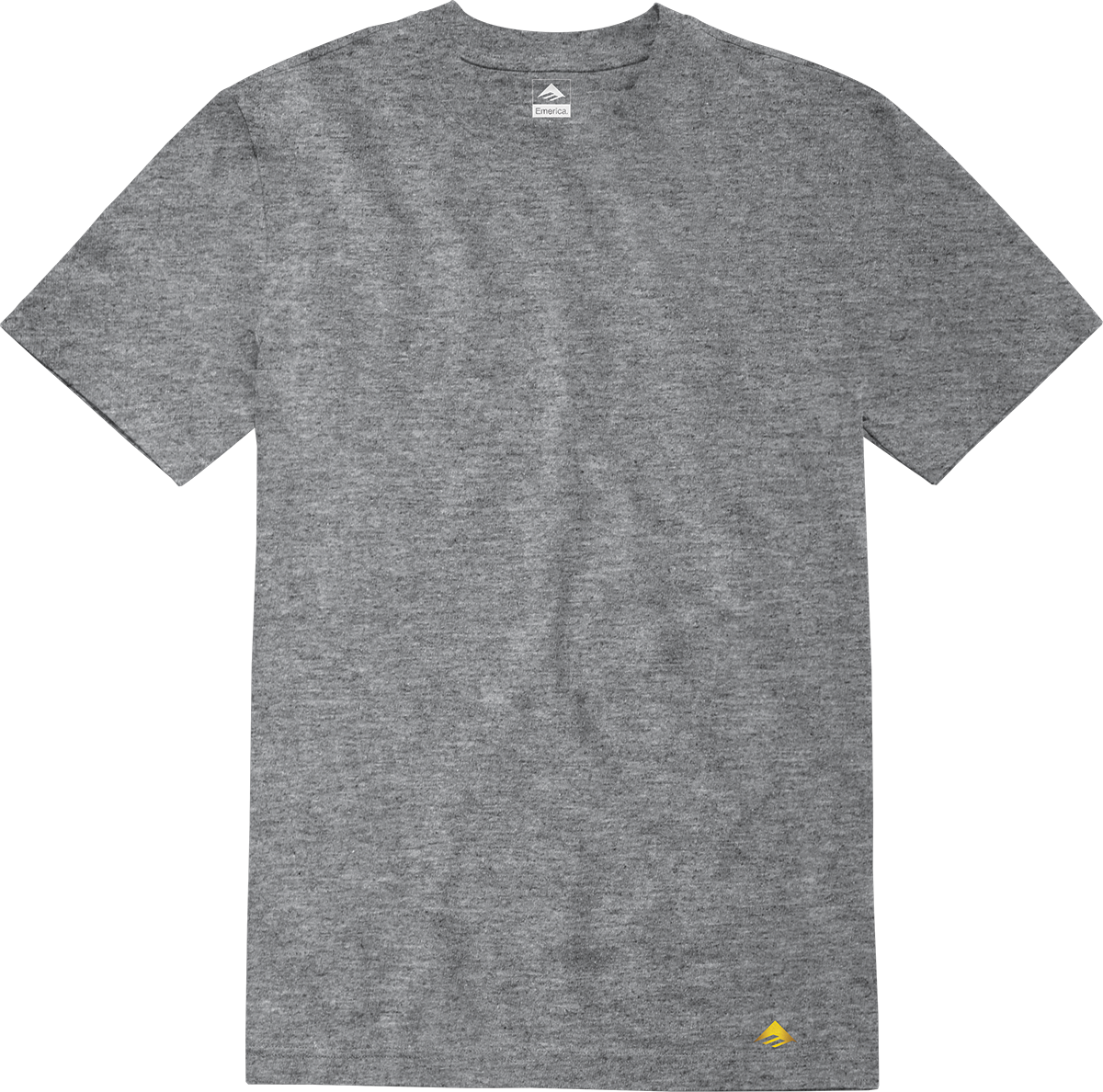 Emerica Mens Mini Triangle Tee Grey Heather T-Shirt