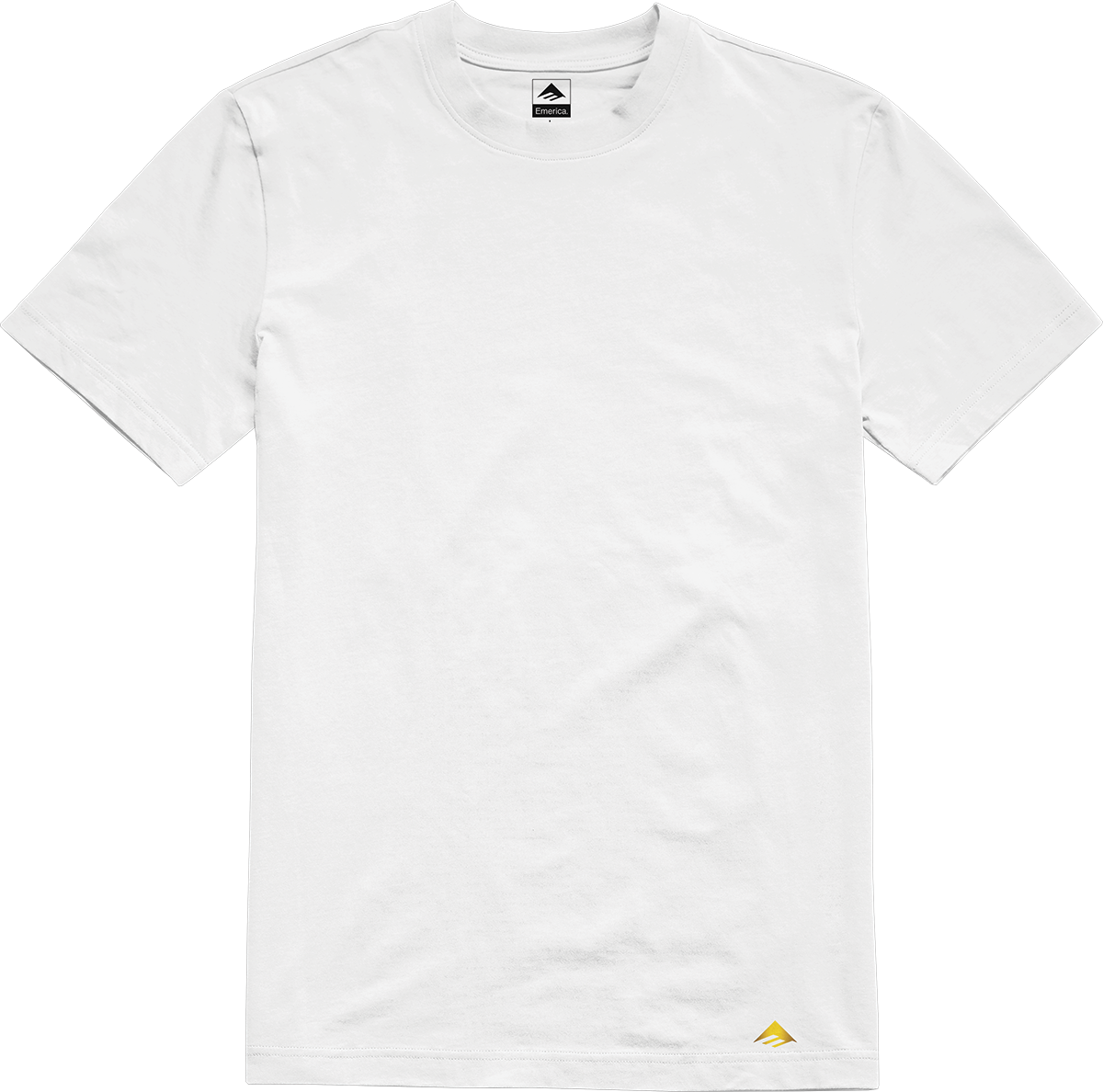 Emerica Mens Mini Triangle Tee White T-Shirt