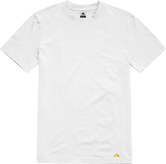 Emerica Mens Mini Triangle Tee White T-Shirt