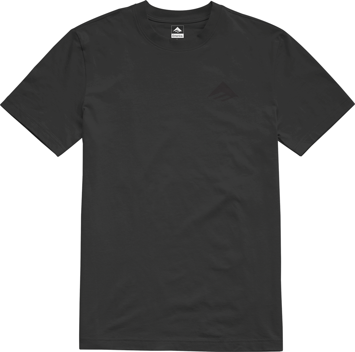 Emerica Mens Stealth Triangle Tee Black T-Shirt