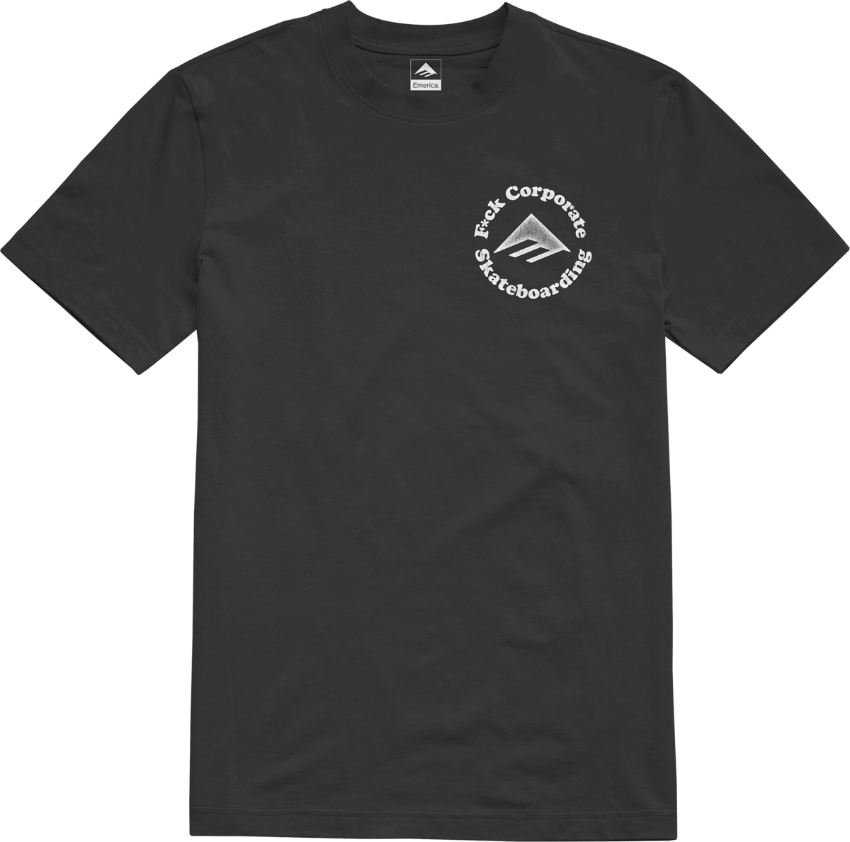 Emerica Mens Eff Corporate 2 Tee Black T-Shirt