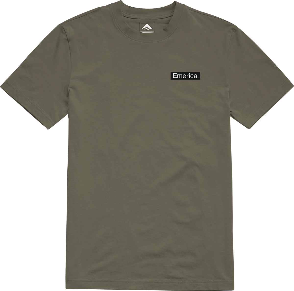 Emerica Mens Endure Destroy Tee Military T-Shirt