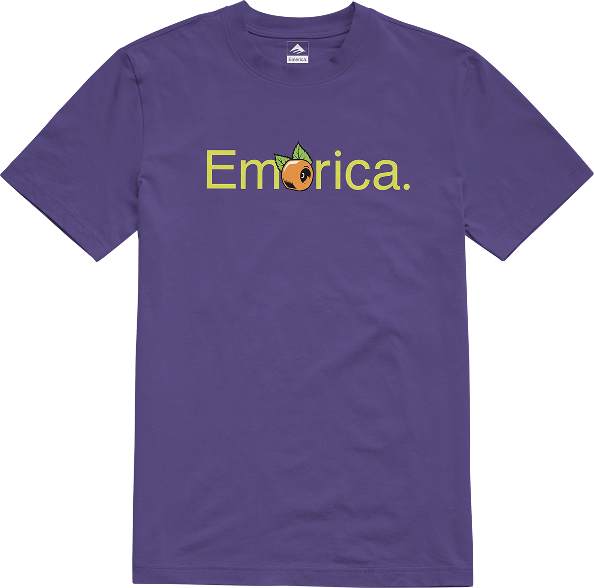 Emerica Mens Pure Oj Tee Purple T-Shirt