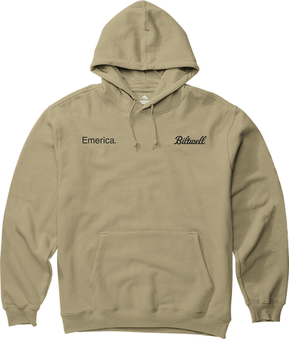 Emerica Mens Biltwell Pullover Sand Hoodie