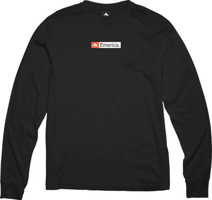 Emerica Mens Biltwell L/S Tee Black T-Shirt