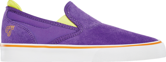 Emerica Boys Slip-On Wino X Oj Purple Shoes