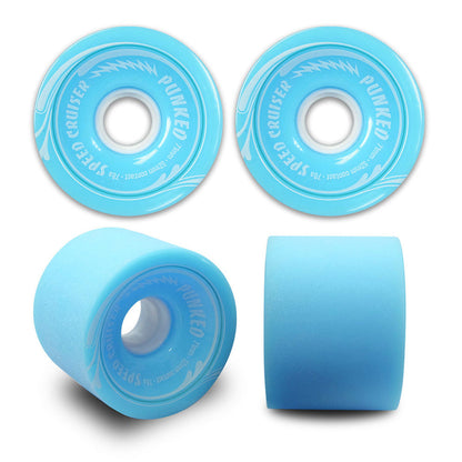 Yocaher Drop Down Longboard Complete - Adventure Colored