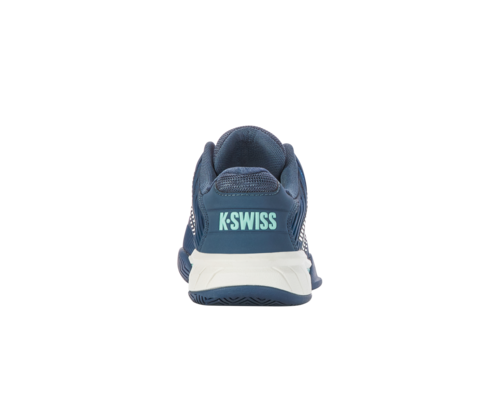 K-Swiss Kids Hypercourt Express 2 Indian Teal Star White Moonstruck Shoes