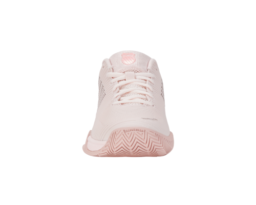 K-Swiss Kids Hypercourt Express 2 Almost Mauve Sepia Rose Pale Neon Coral Shoes