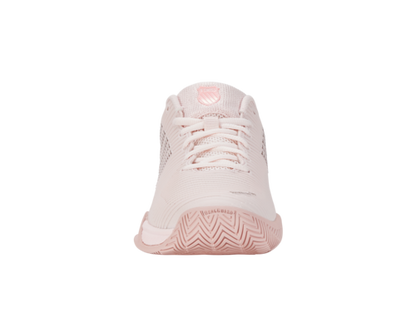 K-Swiss Kids Hypercourt Express 2 Almost Mauve Sepia Rose Pale Neon Coral Shoes