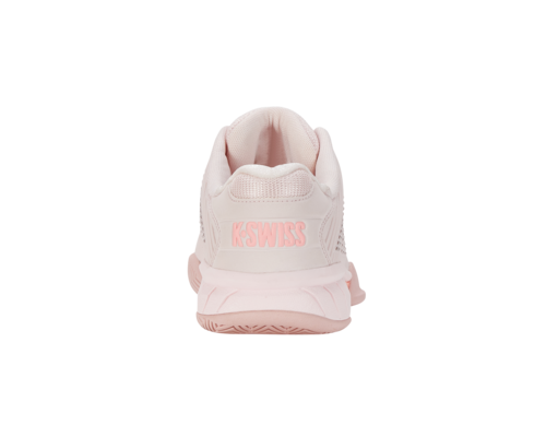 K-Swiss Kids Hypercourt Express 2 Almost Mauve Sepia Rose Pale Neon Coral Shoes