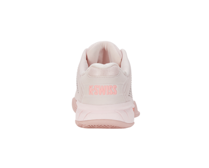 K-Swiss Kids Hypercourt Express 2 Almost Mauve Sepia Rose Pale Neon Coral Shoes