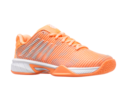 K-Swiss Kids Hypercourtexpress2Le Neon Coral Glow Shoes