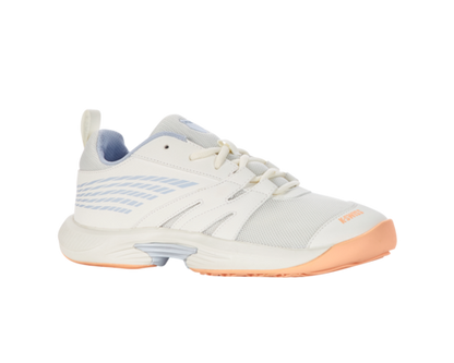 K-Swiss Kids Speed Trac Star White White Onyx Peach Fuzz Shoes