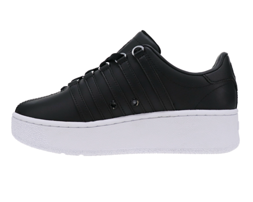 K-Swiss Kids Classic Vn Platform Black White Shoes