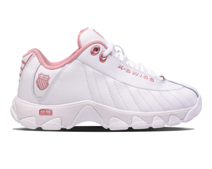 K-Swiss Kids St329 Cmf White White Rosegold Shoes