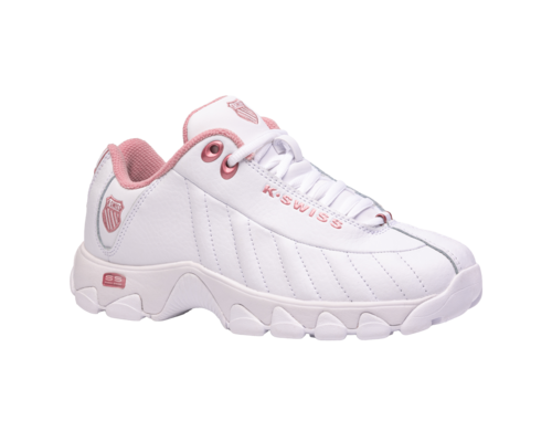 K-Swiss Kids St329 Cmf White White Rosegold Shoes