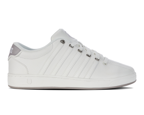 K-Swiss Women's Court Pro Ii Cmf Brilliant White Ashes Of Roses Shoes