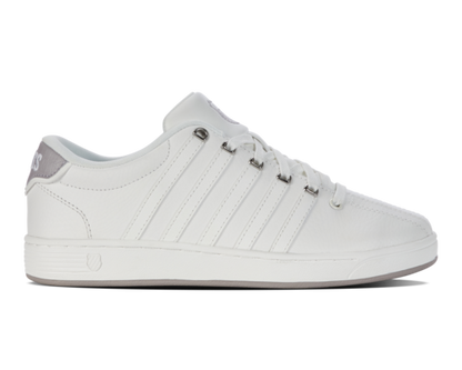 K-Swiss Women's Court Pro Ii Cmf Brilliant White Ashes Of Roses Shoes