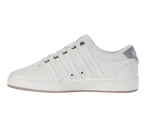 K-Swiss Women's Court Pro Ii Cmf Brilliant White Ashes Of Roses Shoes