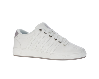 K-Swiss Women's Court Pro Ii Cmf Brilliant White Ashes Of Roses Shoes