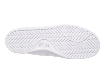 K-Swiss Women's Court Pro Ii Cmf White Silver Shoes