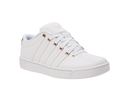 K-Swiss Women's Court Pro Ii Cmf White Rose Gold Luxe Shoes