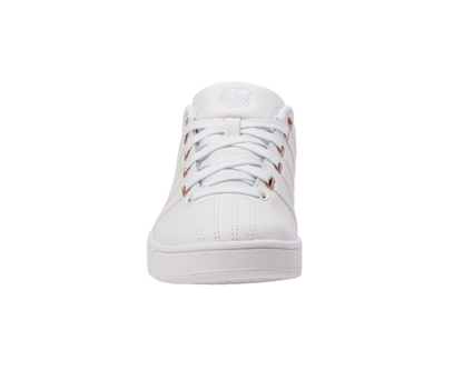 K-Swiss Women's Court Pro Ii Cmf White Rose Gold Luxe Shoes