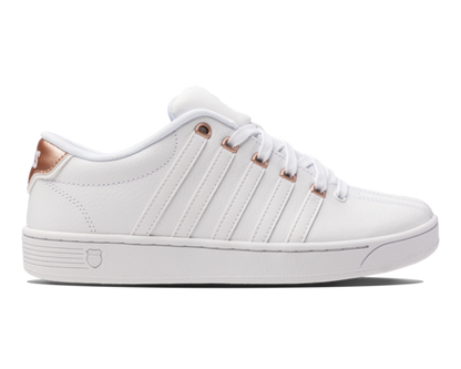 K-Swiss Women's Court Pro Ii Cmf White Rose Gold Luxe Shoes