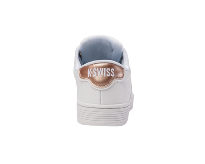 K-Swiss Women's Court Pro Ii Cmf White Rose Gold Luxe Shoes