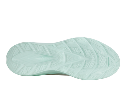 K-Swiss Women's Helio Trainer Sail White Foam Green Shoes