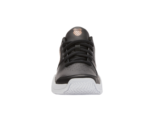 K-Swiss Women's Court Express Black White Rosegold Shoes