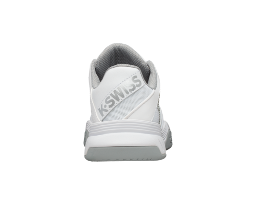 K-Swiss Women's Court Express White Highrise Silver Shoes