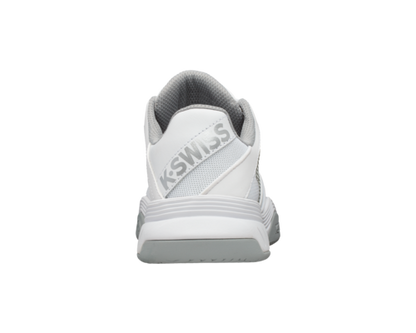 K-Swiss Women's Court Express White Highrise Silver Shoes