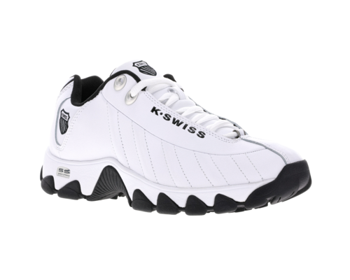 K-Swiss Women's St329 White Black Shoes