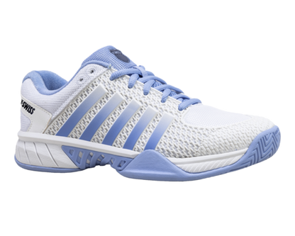 K-Swiss Women's Express Light Pickleball White Opnair Blue Shoes